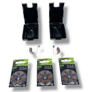 Sonic CR20 MNR Bluetooth Hearing Aids Noise Reduction in Canal Right Left Set